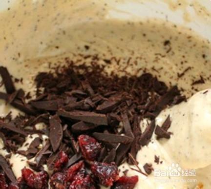 蔓越莓全麥巧克力鬆餅的製作方法