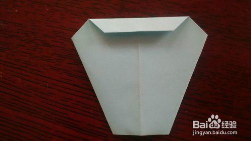 趣味摺紙——花盆的折法