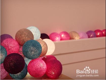 營造小情調——petite-maison小球燈泡安裝方法