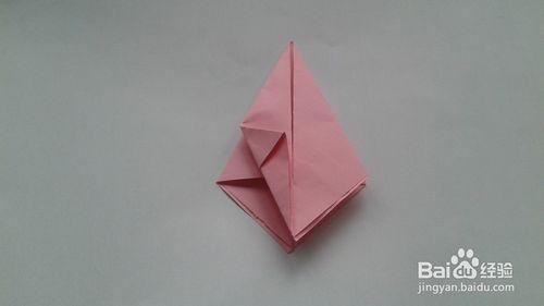 手工摺紙系列——（2）桃子折法