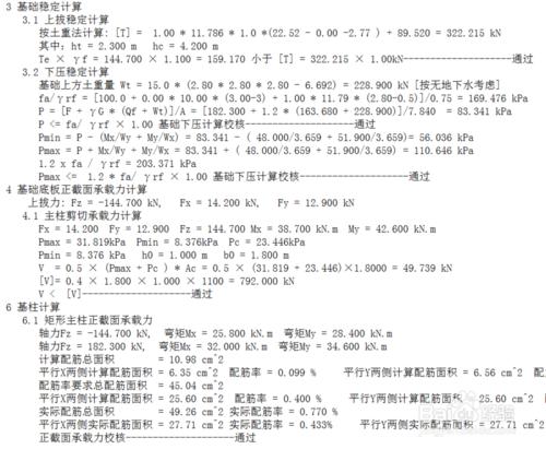 分享1A3-ZM鐵塔臺階剛性基礎設計過程