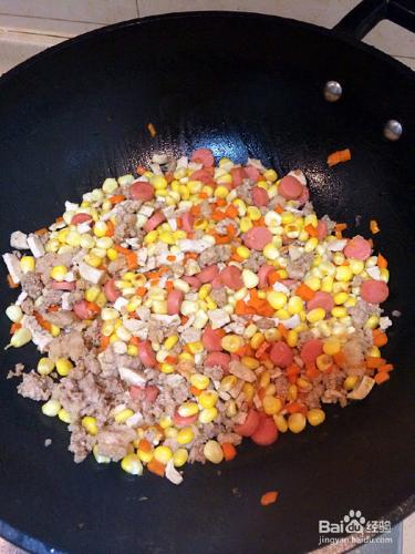 紅蘿蔔玉米炒飯