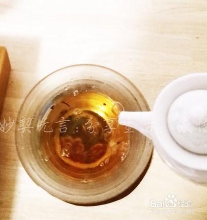菊花普洱茶——秋冬季茶飲、女人養生茶
