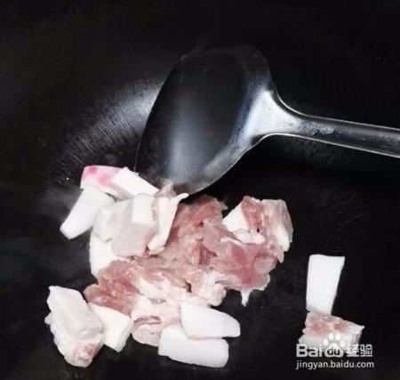 在家炒萵筍炒肉片做法