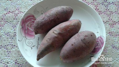 電烤箱烤紫薯的做法