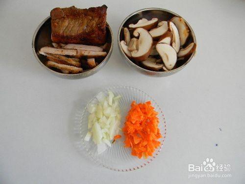 美味主食——香菇火腿湯麵