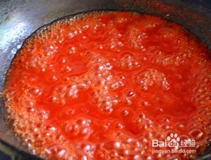 自制餐盤畫用的番茄醬