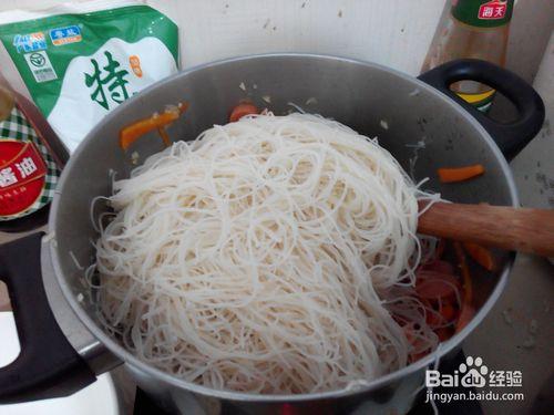 炒米粉的製作方法