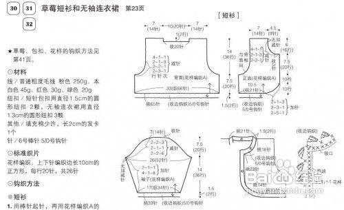 手工編織公主裙毛線裙的編織方法