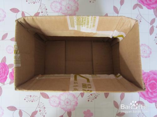 用廢舊紙箱紙盒製作一次性迷你垃圾收納盒收納箱