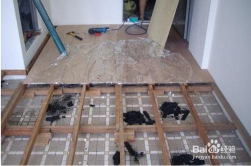 木地板的施工工藝流程