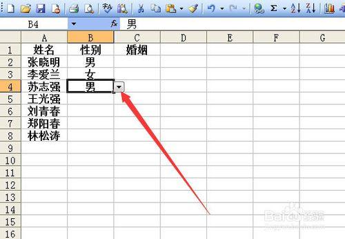 電子表格如何設置選擇性填充按鈕？