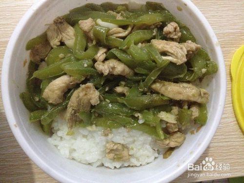 青辣椒炒雞肉絲怎麼做