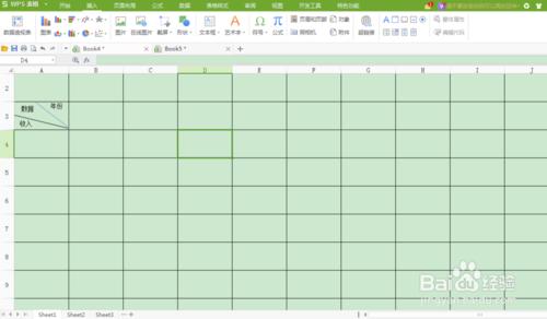 WPS表格中製作斜線表頭怎麼做？