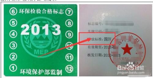 如何查詢自己的車是什麼排放標準？