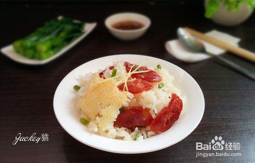 臘腸煲仔飯（麵包機版）