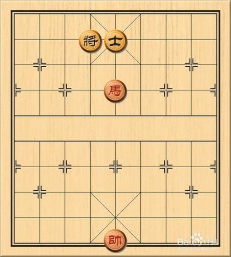 【中國象棋】單馬擒單士的所有變著