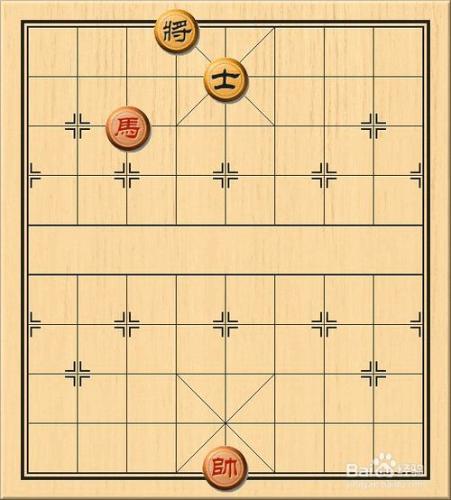 【中國象棋】單馬擒單士的所有變著