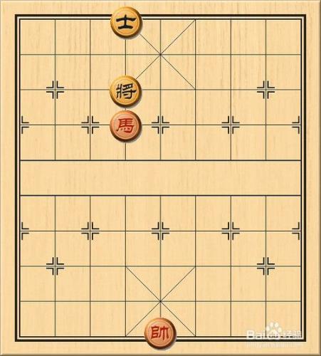 【中國象棋】單馬擒單士的所有變著