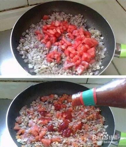 家庭簡便自制番茄意大利麵