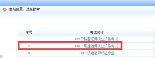 2015年福建省一級建造師執業資格考試報名流程