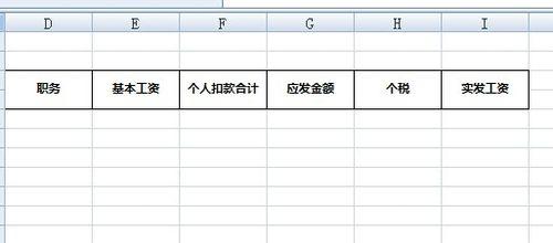 如何設置最新個人所得稅公式/excel表格內應用