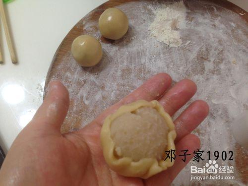 家有烤箱教你如何做豆沙月餅