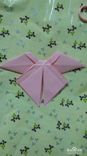 如何製作禮盒蝴蝶結--摺紙（5）
