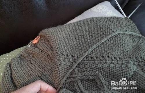 女童最愛的一款深秋長款毛衣編織方法詳解