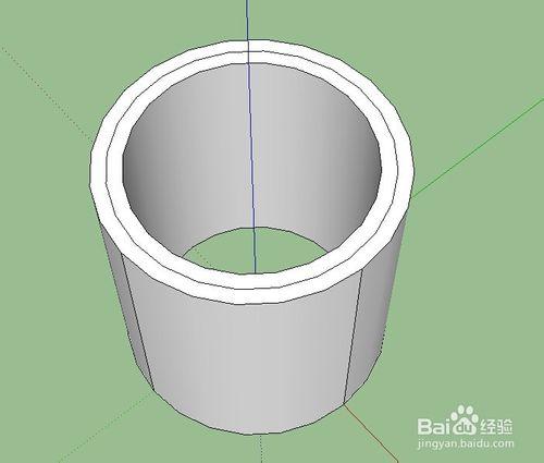 Sketchup建立圓管模型的方法(管中管)