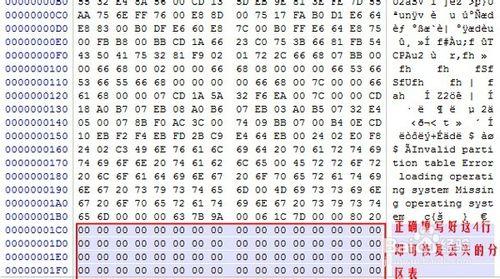 winhex教程：分區表丟失手工恢復