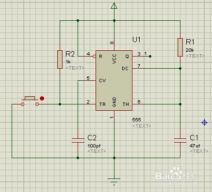 如何利用555與4093做成延時振盪電路