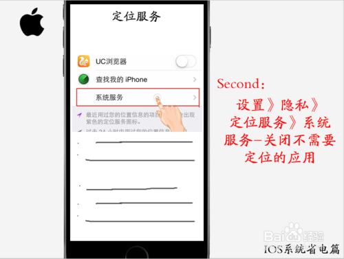 如何讓你的iphone6s手機ios系統更省電