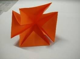紙花盆的折法