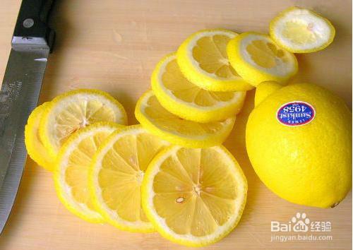 檸檬泡水美白增強免疫力