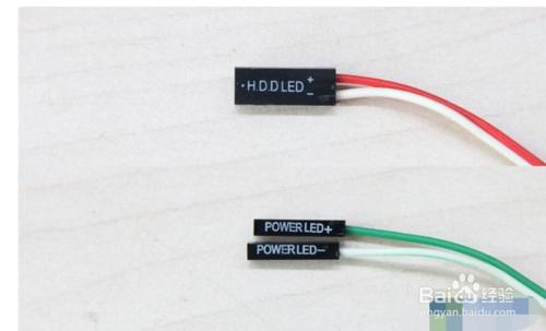 電腦機箱內部接線方法。