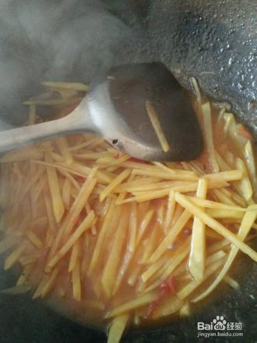 如何做西紅柿炒土豆絲