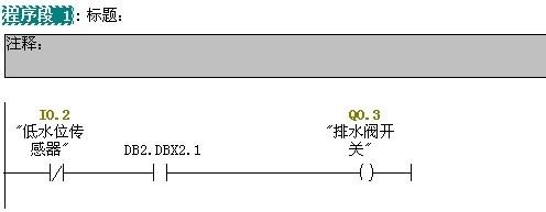 PLC軟件編程之全自動洗衣機控制系統-1