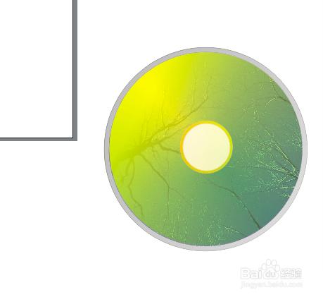 coreldraw中的光盤效果怎麼做