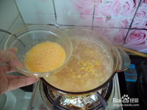 營養靚湯——玉米蛋花湯