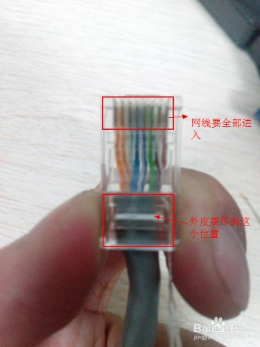 網線的製作方法