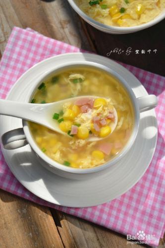 營養靚湯——玉米蛋花湯