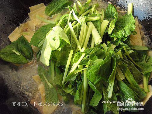 春夏排毒減肥菜——白菜粉條燉幹豆腐