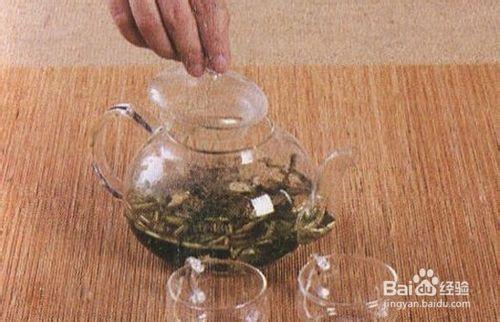 檸檬草苦瓜茶減肥瘦身花草茶沖泡步驟