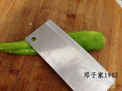 下飯菜：素炒青椒