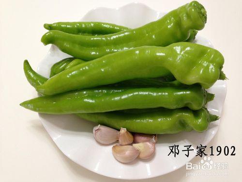 下飯菜：素炒青椒