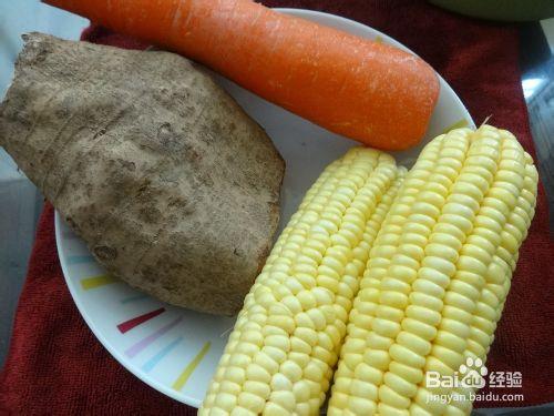 粉葛玉米龍骨湯