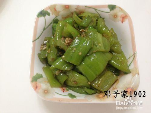 下飯菜：素炒青椒