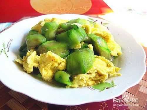 絲瓜的做法——絲瓜炒雞蛋