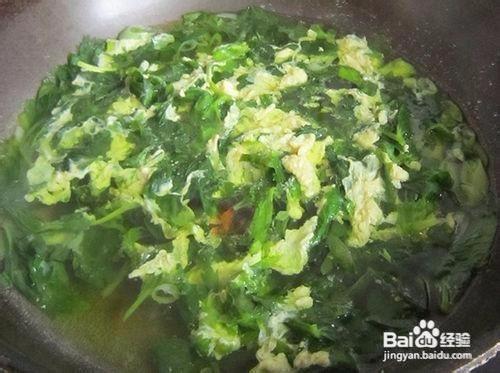 芹菜葉雞蛋湯的美味做法